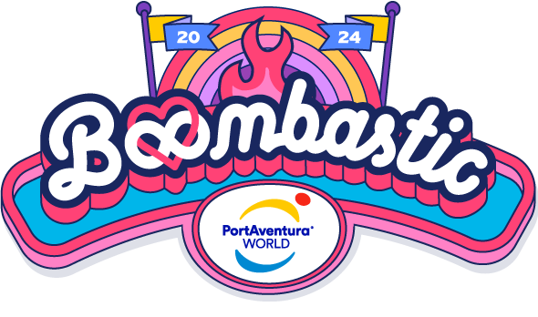 LOGO BOOMBASTIC PORTAVENTURA WORLD