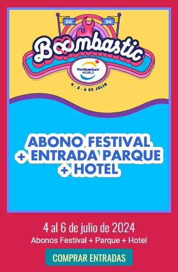 Abono Completo Boombastic PortAventura World