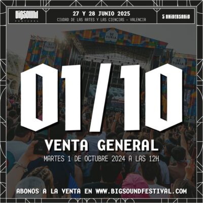 Entradas Big Sound 2025